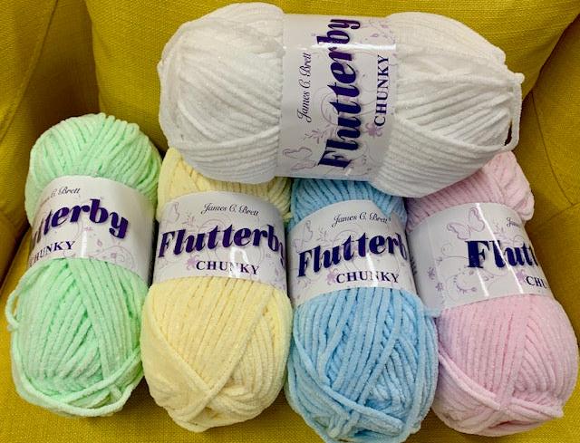 James C. Brett Flutterby Chunky 100g