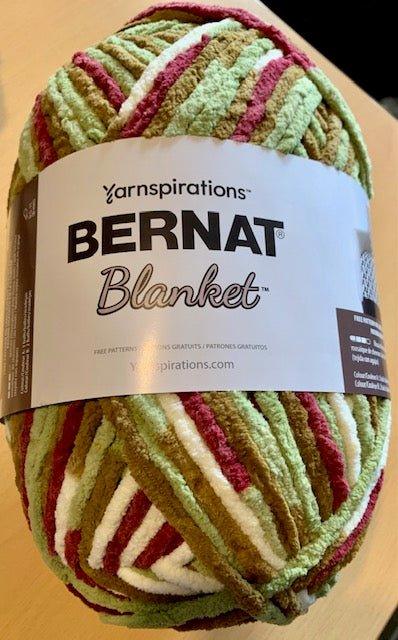 Bernat Blanket Filato in poliestere da 300 g, super grosso n. 220, pesante, per lavori a maglia e all'uncinetto, 200 m, colore: ametista, confezione da 2, cachi (burnt mustard Bernat Blanket Filato in poliestere da 300 g, super grosso n. 220, pesante, per lavori a maglia e all'uncinetto, 200 m, colore: ametista, confezione da 2, cachi (burnt mustard