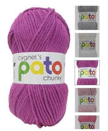 Cygnet Pato Chunky - ALL COLOURS - Knit Crochet - Yarn By The Sea