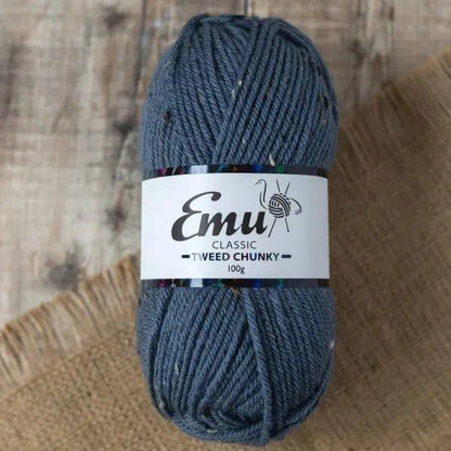 Emu Classic Tweed Chunky 100g - 10% off sale - Yarn By The Sea