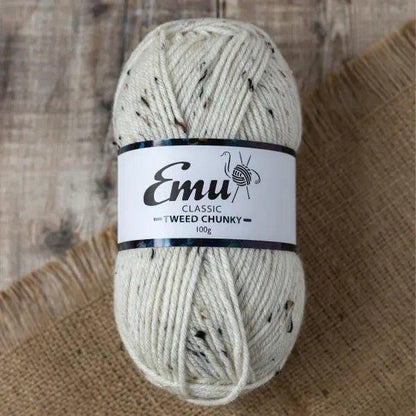 Emu Classic Tweed Chunky 100g - 10% off sale - Yarn By The Sea