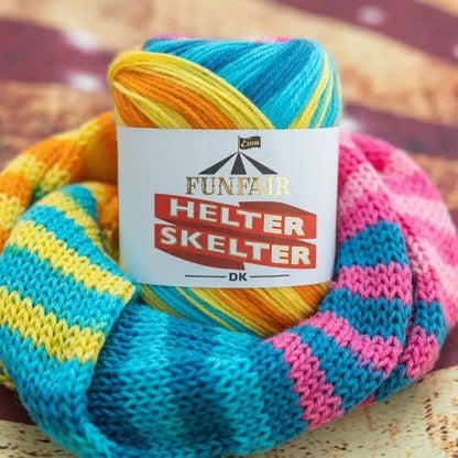 Emu Funfair Helter Skelter 100g - 10% off sale - Yarn By The Sea