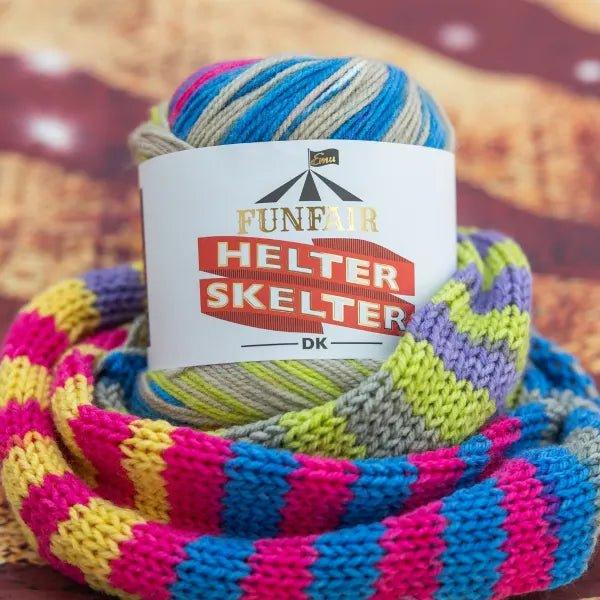 Emu Funfair Helter Skelter 100g - 10% off sale - Yarn By The Sea