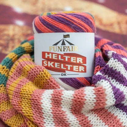 Emu Funfair Helter Skelter 100g - 10% off sale - Yarn By The Sea