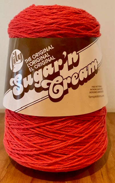 Lily Sugar 'n Cream Aran Cotton Yarn 400g Cone