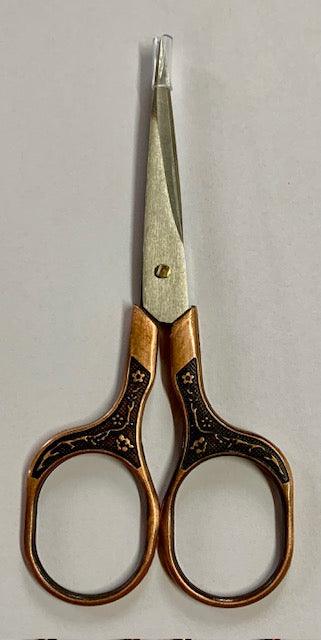 Retro Floral Pattern Scissors - Yarn By The Sea