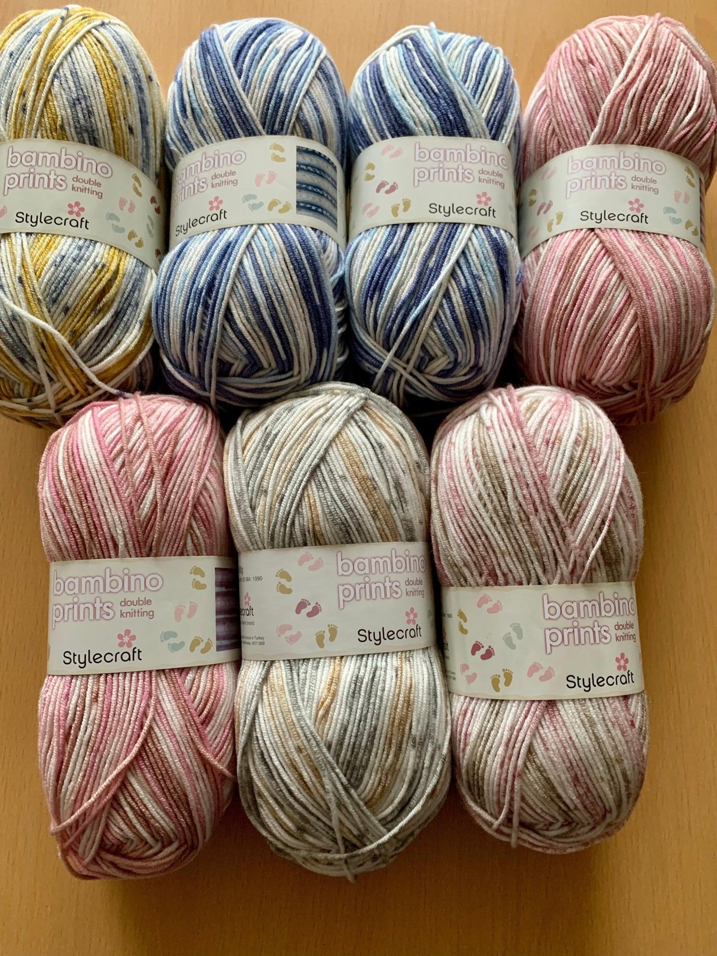 Stylecraft Bambino Prints DK - ALL COLOURS - Knit Crochet - Yarn By The Sea