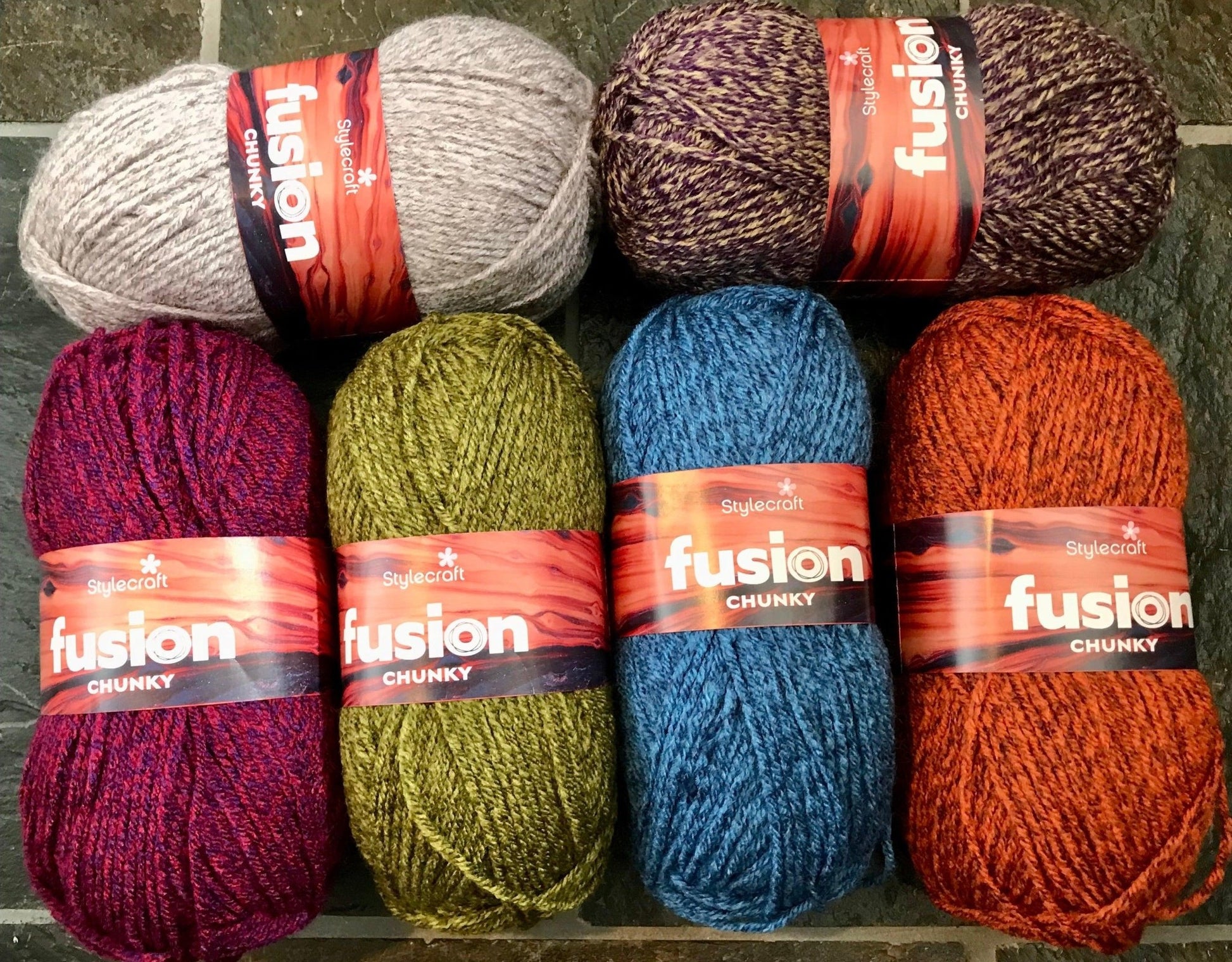 Stylecraft Fusion Chunky - ALL COLOURS - Knit Crochet - Yarn By The Sea