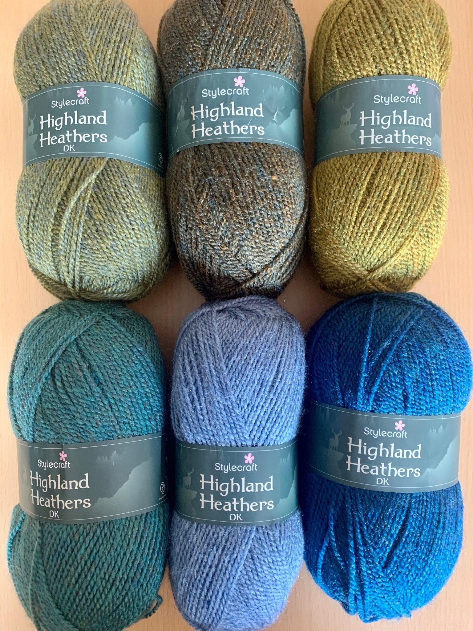 Stylecraft Highland Heathers - ALL COLOURS - Knit Crochet - Yarn By The Sea