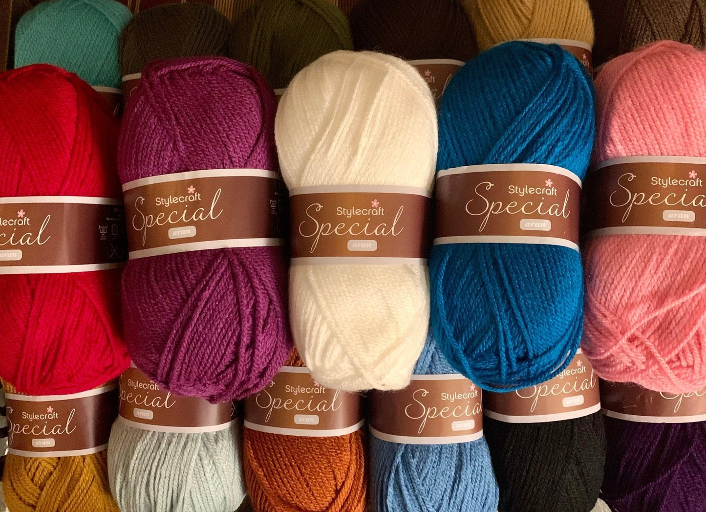 Stylecraft Special Aran - All Colours - 100g - Premium Acrylic Crochet Knit - Yarn By The Sea