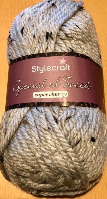 Stylecraft Special XL Tweed Super Chunky - ALL COLOURS - Knit Crochet - Yarn By The Sea