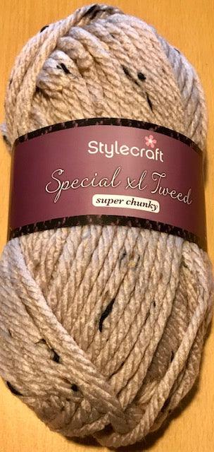 Stylecraft Special XL Tweed Super Chunky - ALL COLOURS - Knit Crochet - Yarn By The Sea