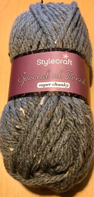 Stylecraft Special XL Tweed Super Chunky - ALL COLOURS - Knit Crochet - Yarn By The Sea