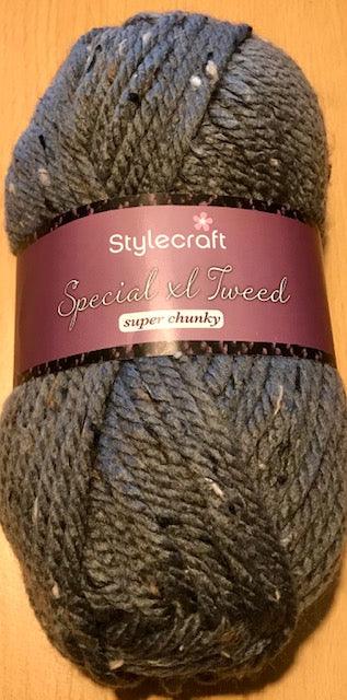 Stylecraft Special XL Tweed Super Chunky - ALL COLOURS - Knit Crochet - Yarn By The Sea