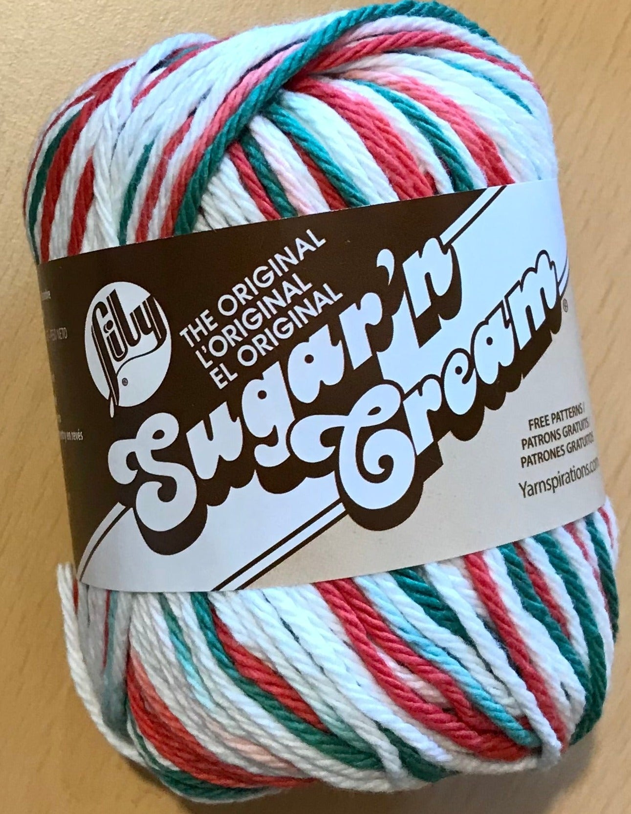 Lily Sugar n Cream Ombre Solids and Stripes - Cotton Yarn - ALL COLOURS