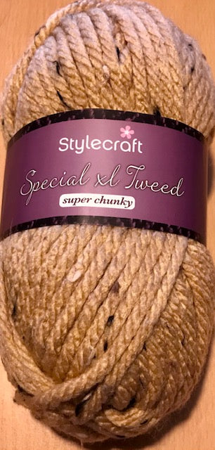 Stylecraft Special XL Tweed Super Chunky - ALL COLOURS - Knit Crochet